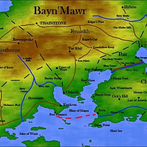The Lands of Bayn'Mawr