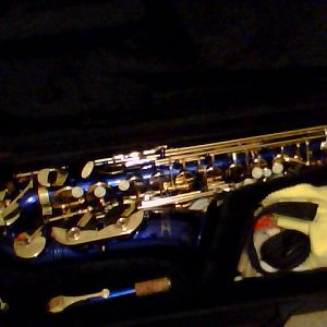 My prized Vinci Alto Saxophone