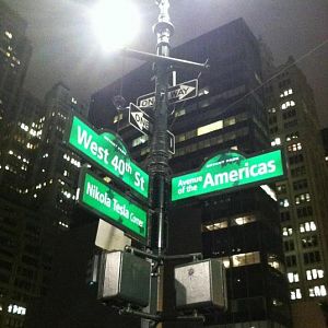 I took this pic on the Ave of the Americas