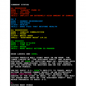 The Birthday Party Quest 3-2, page 01