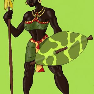 Queen Kasaqa of Ta'Seti