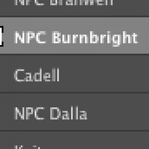 DE Characters July 2014