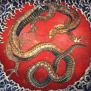 Hokusai_Dragon