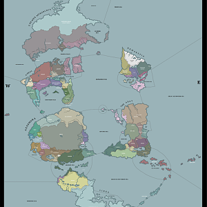 Greater Aph Including Polar Continents
