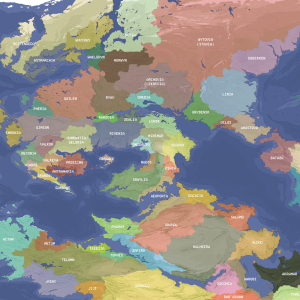 Continental Aphal (National/Ethnic borders)