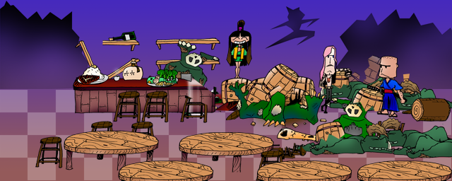 Bar Brawl Rages Over!