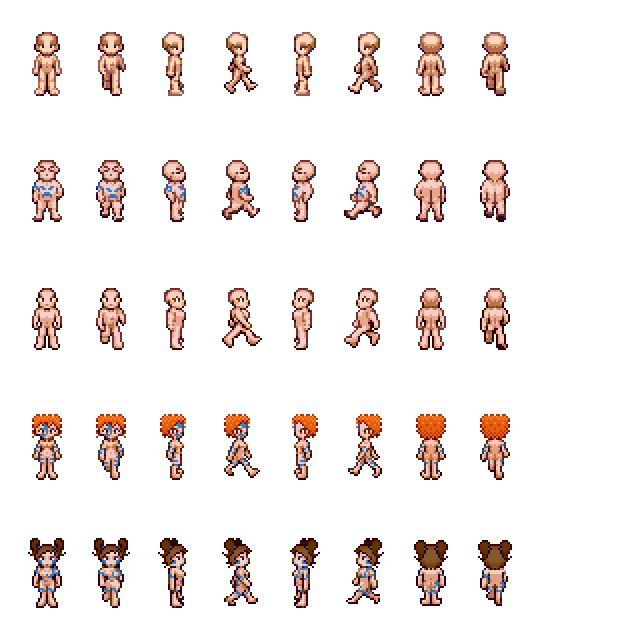 BSG Sprites - painted