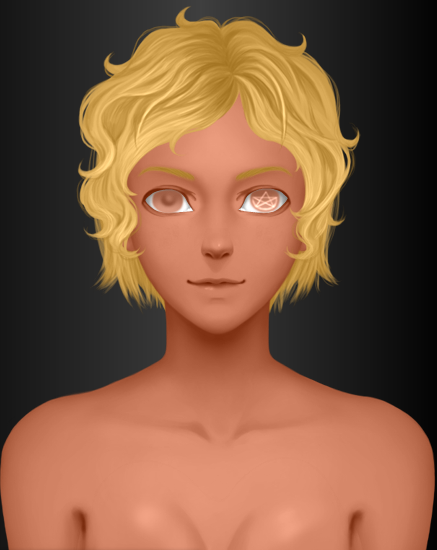 Female Firekin Ascetic