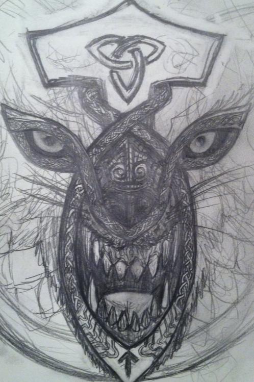 Fenrir, Gleipnir, and Mjolnir