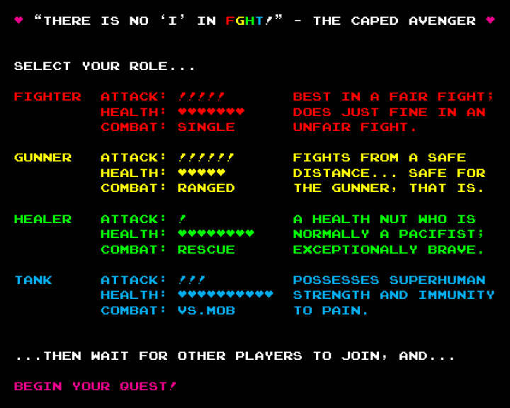 FGHT, the Arcade Version