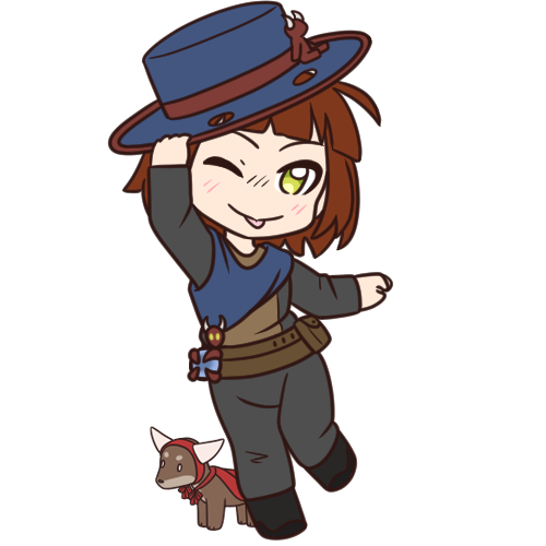 Rebecca and Sparkles