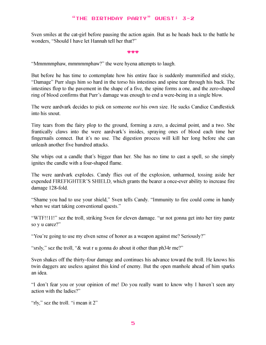 The Birthday Party Quest 3-2, page 05