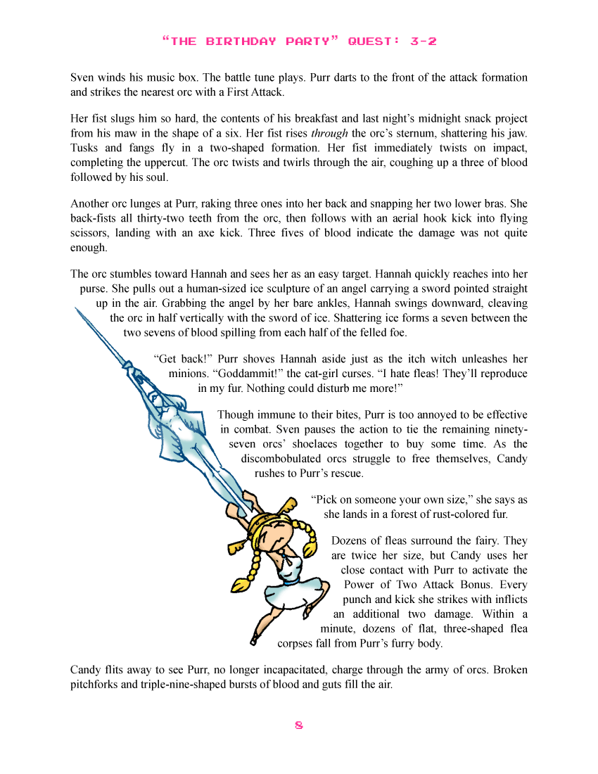 The Birthday Party Quest 3-2, page 08