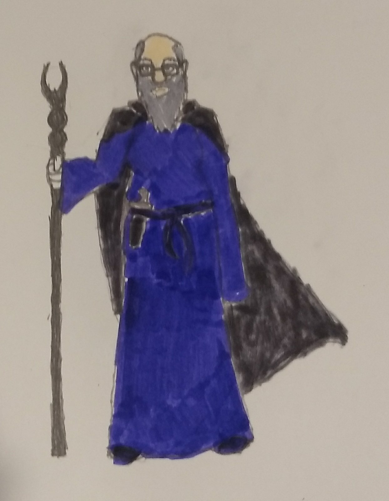 Thomas Pie, only blue instead of purple